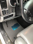 Toyota Sequoia 2007-2022 Tapis de sol en polyuréthane 3 rangées (EVA, noir) photo 6