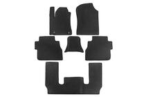 Toyota Sequoia 2007-2022 Tapis de sol en polyuréthane 3 rangées (EVA, noir) photo 21