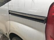 Fiat Fiorino/Qubo 2008-2024 Moulures en acier inox pour portes coulissantes (2 pcs) Carmos - Acier Inoxydable Turc photo 4