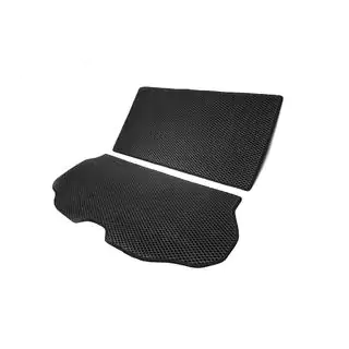Tapis de coffre 2 pièces (EVA, noir)