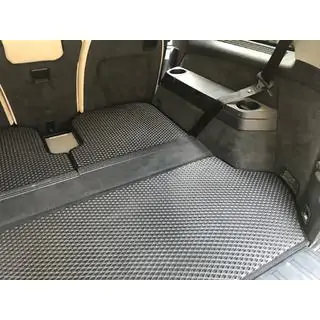 Tapis de coffre 3 pièces (EVA, noir) photo 3