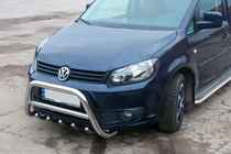 Volkswagen Caddy 2015-2020 Pare-buffle WT003-4 (Inox) photo 2