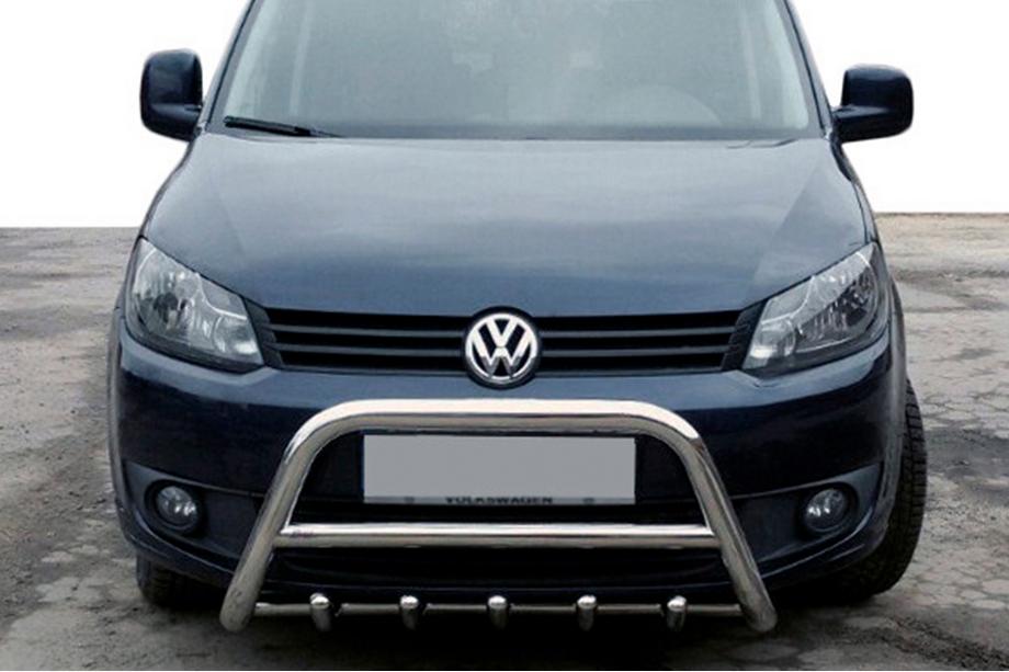 Volkswagen Caddy 2015-2020 Pare-buffle WT003-4 (Inox) Image