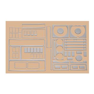 Habillages de tableau de bord 1995-1999 (aspect aluminium) MAN F2000 1994-2001 photo 2
