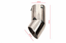 Toyota Land Cruiser Prado 150 2009-2023 Embout d'Échappement Inox photo 4