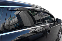 Skoda Superb 2009-2015 Déflecteurs de vitres avec moulure chromée SW (4 pcs, HIC) photo 5