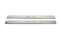Peugeot 206 1998-2024 Seuils de porte Carmos (2 pcs, inox) photo 2