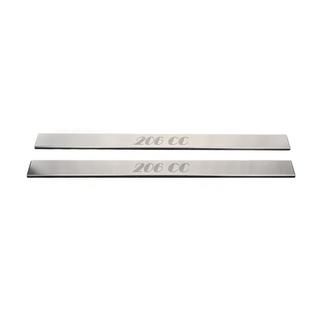Seuils de porte Carmos (2 pcs, inox) Peugeot 206 1998-2024 photo 2