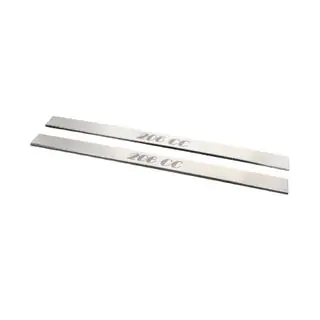 Seuils de porte Carmos (2 pcs, inox)