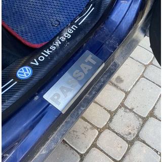 Seuils de porte Carmos (4 pcs, inox) Volkswagen Passat B5 1997-2005 photo 3