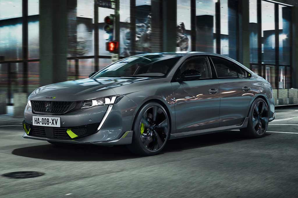 Peugeot sapprête à sortir une version chargée de lhybride 508 PSE