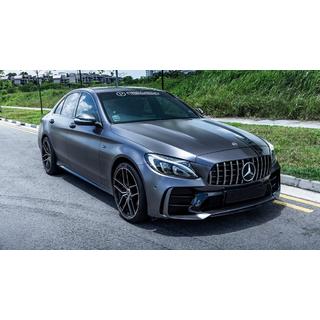 Kit carrosserie avec pare-chocs arrière complet (design Black Mamba C63GT) Mercedes C-сlass W205 2014-2021 photo 3