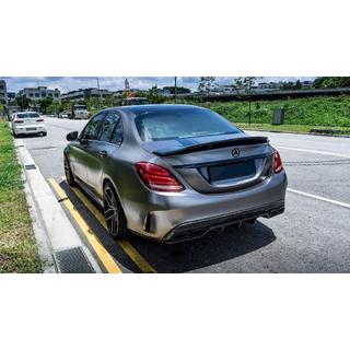 Kit carrosserie avec pare-chocs arrière complet (design Black Mamba C63GT) Mercedes C-сlass W205 2014-2021 photo 4
