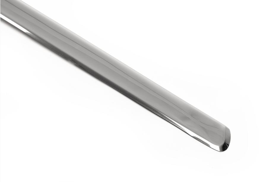 Ford Fiesta 2002-2008 Baguette chromée au-dessus de la plaque d'immatriculation (inox) Photo 5