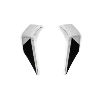 Cils de phares (2 pcs, pour réflecteur) Toyota Land Cruiser Prado 150 2009-2023 photo 2