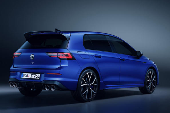 Présentation de la modification à chaud de la Volkswagen Golf R à hayon de la huitième génération Photo 3