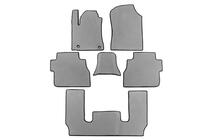 Toyota Sequoia 2007-2022 Tapis de sol en polyuréthane 3 rangées (EVA, gris) photo 22