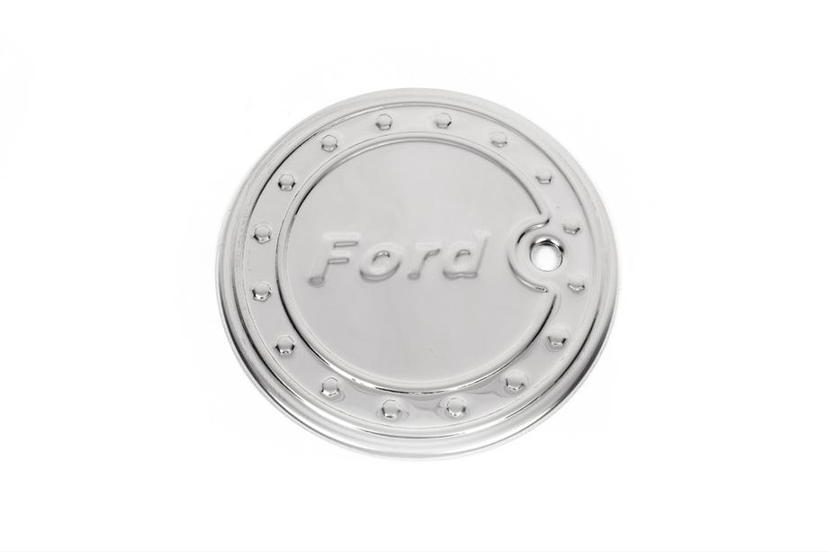 Ford Fusion 2002-2012 Cache chromé de trappe à carburant (inox) Image