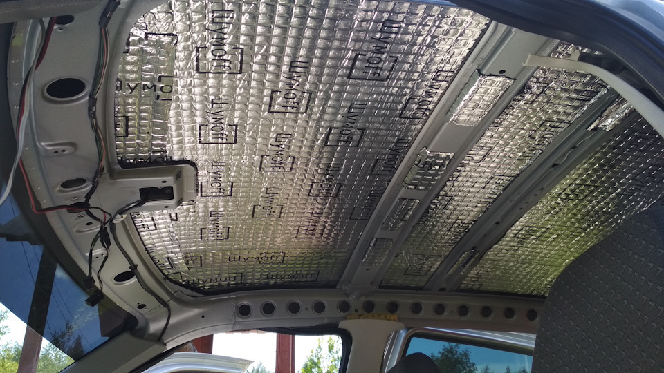 Insonorisation du toit de la voiture à faire soi-même