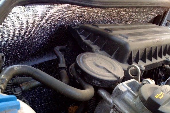 Insonorisation à faire soi-même du compartiment moteur