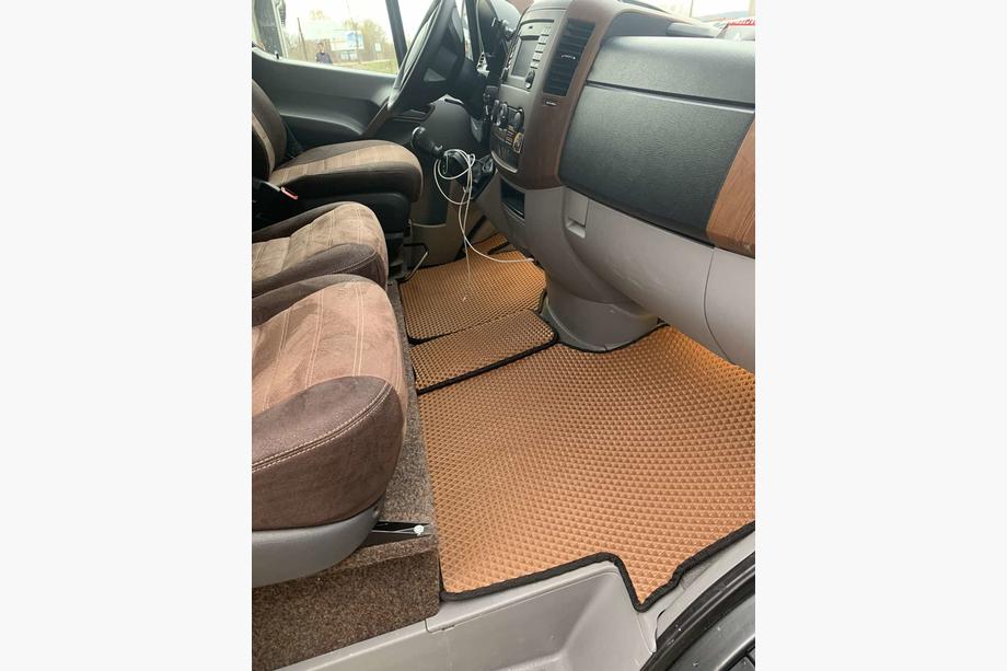Volkswagen Crafter 2006-2016 Tapis de sol EVA V1 (marron) Image