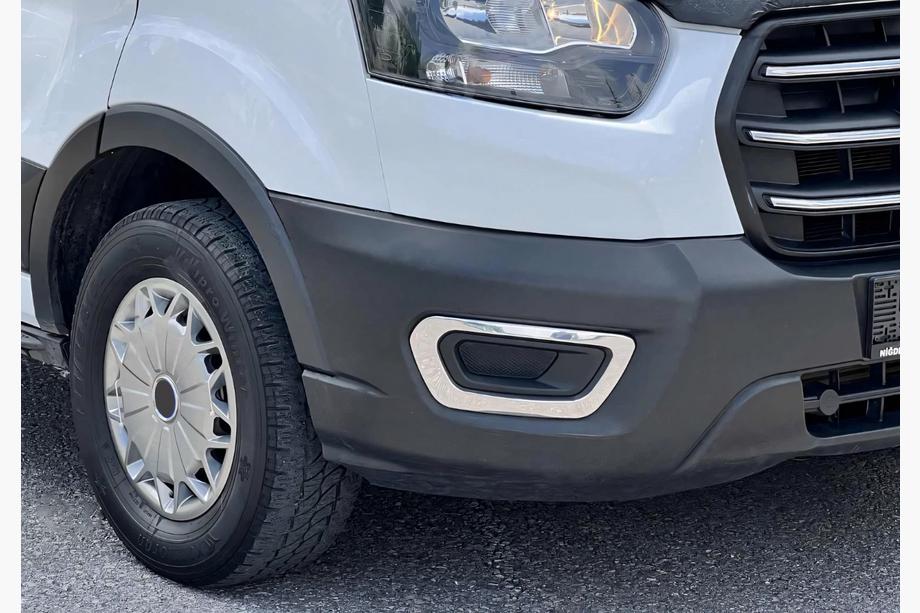 Ford Transit 2014- Caches antibrouillards 2019+ (2 pcs, inox) OmsaLine - Inox Italien Image