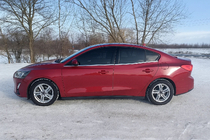 Ford Focus IV 2018- Encadrement inférieur de vitres OmsaLine HB, SD (4 pcs, inox) Carmos - Acier Inoxydable Turc photo 2