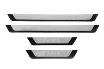 Skoda Fabia 2014-2021 Seuils de porte OmsaLine-Flexill (4 pcs) photo 2