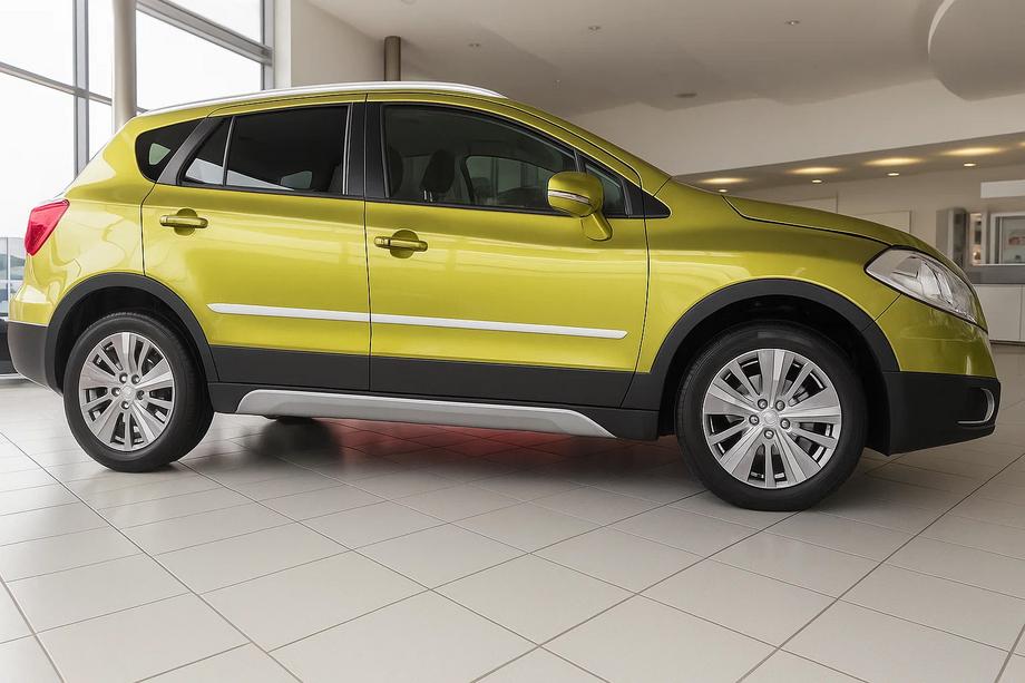 Suzuki SX4 S-Cross 2013-2016 Moulures de portes inox (4 pièces) Image