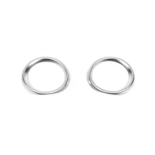 Couvre-phares antibrouillard (2 pcs, inox) photo 2