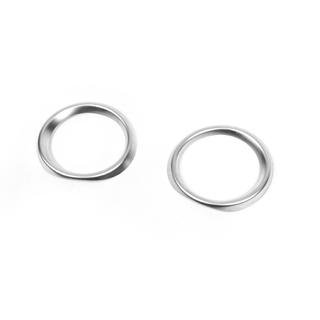 Couvre-phares antibrouillard (2 pcs, inox) photo 4