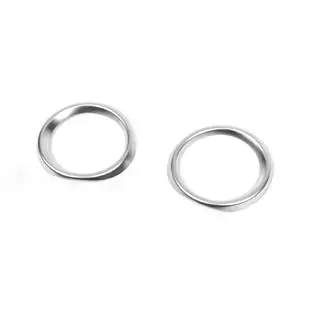 Couvre-phares antibrouillard (2 pcs, inox) photo 4