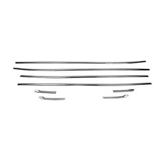 Jeu de baguettes de bas de porte (8 pcs, inox) Toyota Corolla 2019- photo 2
