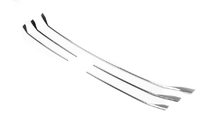Volkswagen T6 2015-2024 Enjoliveurs de calandre chromés 2019+ (5 pcs, inox) photo 3