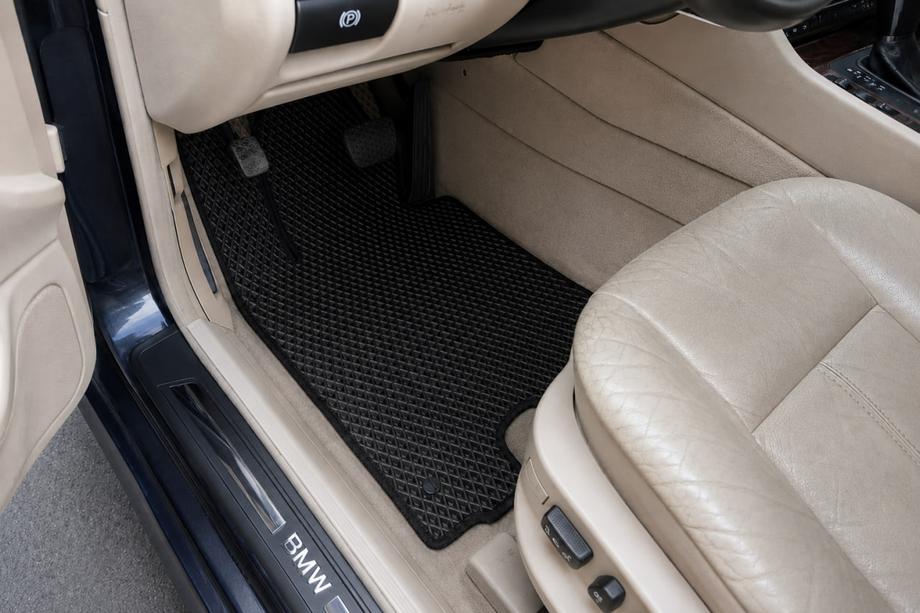 BMW 7 Series E38 1994-2001 Tapis de sol EVA, Noir Image