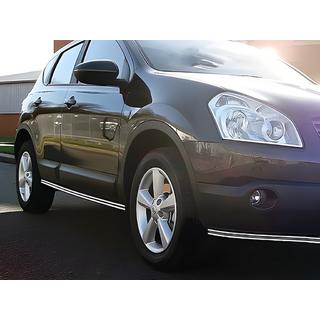 Tubes Latéraux Doubles (2 pcs, Inox) Nissan Qashqai 2007-2010 photo 3