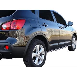 Tubes Latéraux Doubles (2 pcs, Inox) Nissan Qashqai 2007-2010 photo 2