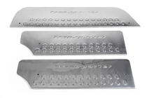 Volkswagen T4 Transporter 1990-2003 Seuils de porte intérieurs type-3 (acier inoxydable) Lot de 4 photo 2