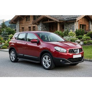 Marchepieds Latéraux Tayga Black (2 pcs, Aluminium) Nissan Qashqai 2010-2014 photo 1
