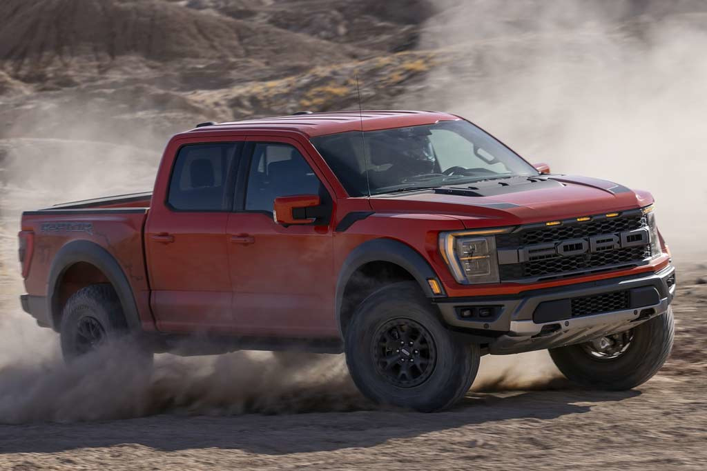 Ford F-150 Raptor présenté dans une version mise à jour
