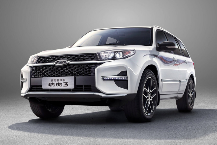 Chery Tiggo 3 a reçu un nouveau moteur plus puissant