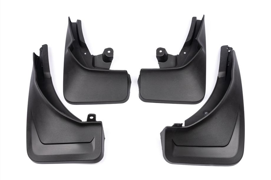 Mercedes GLE W167 2018- Bavettes Premium d'origine (élargisseurs d'ailes non peints, modèle sans marchepieds, 4 pcs) Photo 3