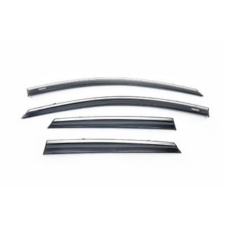 Déflecteurs de Vitres avec Moulure Chromée Niken (2012-2015, HB/SW, 4 pcs) photo 2