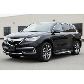 Marchepieds latéraux Allmond Grey (2 pcs, aluminium) Acura MDX 2013-2020 photo 1