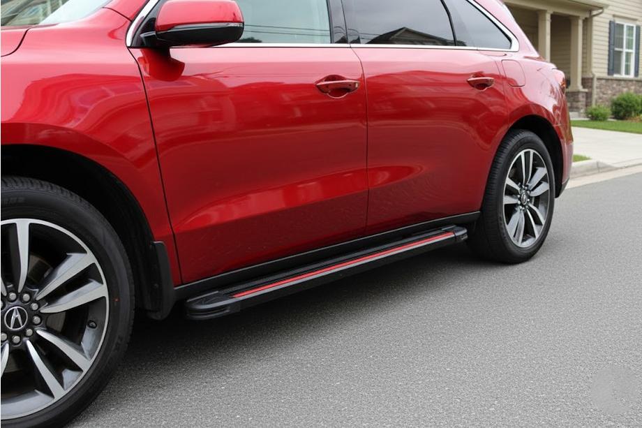 Acura MDX 2013-2020 Marchepieds Latéraux Maya Red (2 pcs, Aluminium) Image