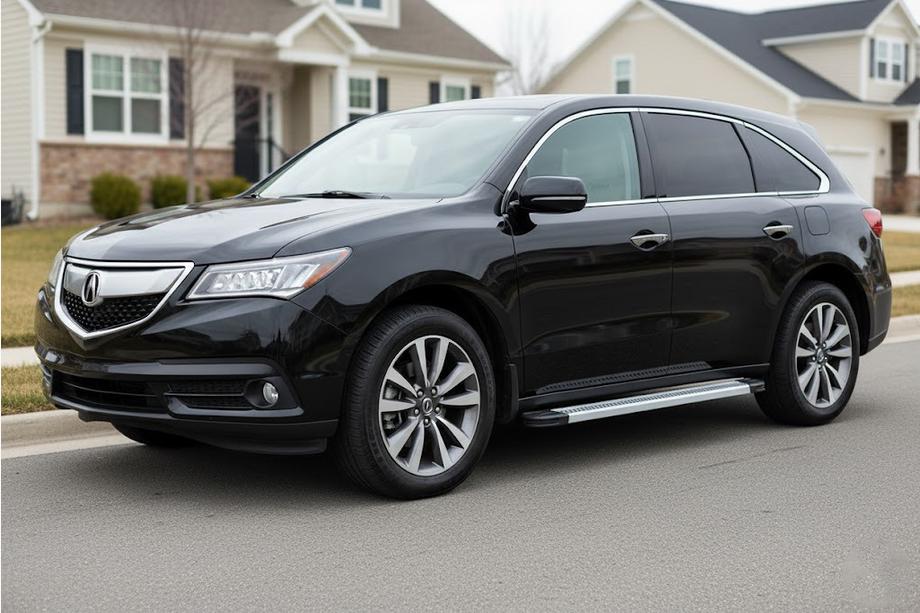 Acura MDX 2013-2020 Marchepieds Latéraux Maya V2 (2 pcs, Aluminium) Image