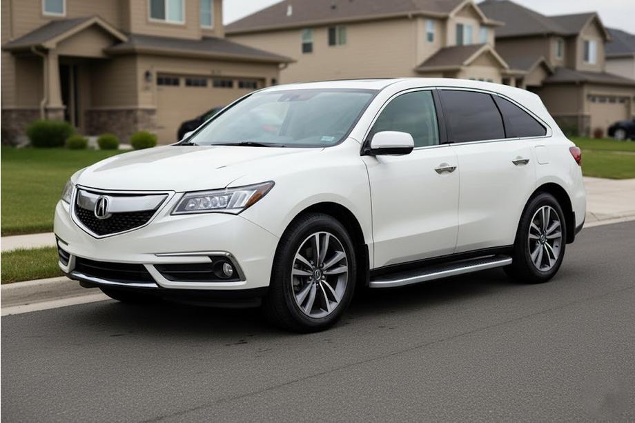 Acura MDX 2013-2020 Marchepieds Latéraux Tayga Grey (2 pcs, Aluminium) Image