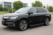 Acura MDX 2013-2020 Marchepieds Latéraux Tayga Black (2 pcs, Aluminium) photo 1