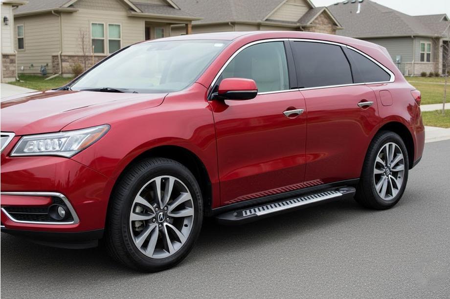 Acura MDX 2013-2020 Marchepieds Latéraux Line (2 pcs, Aluminium) Image
