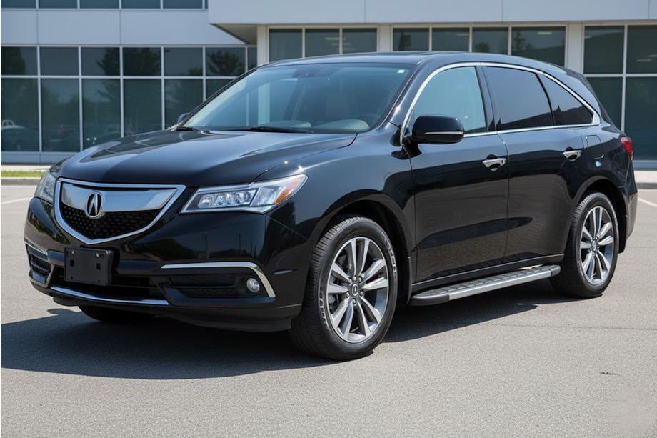 Acura MDX 2013-2020 Marchepieds Latéraux Duru (2 pcs, Aluminium) Image